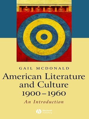 cover image of American Literature and Culture 1900-1960